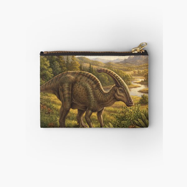 Item preview, Realistic Parasaurolophus Paleoart, Cretaceous Dinosaur Illustration I designed and sold by Yaremchuk.