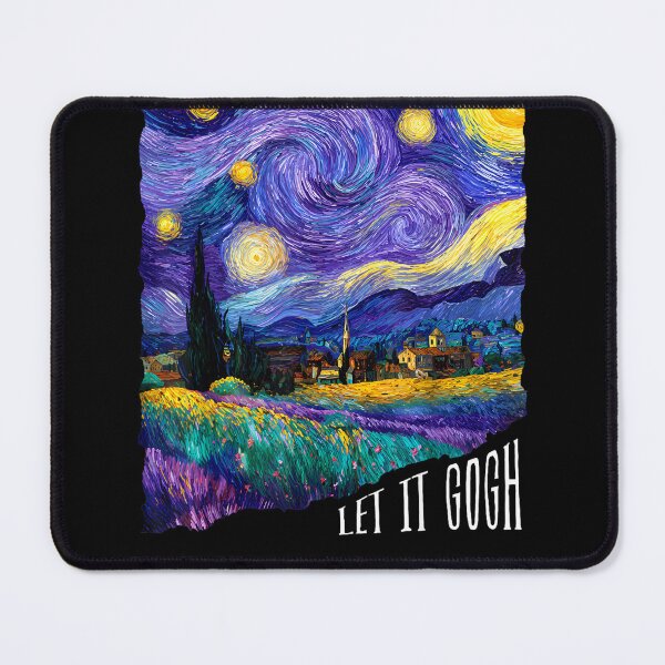 Item preview, Let It Gogh Funny Lover Van Gogh Starry Night designed and sold by leevekaArt.