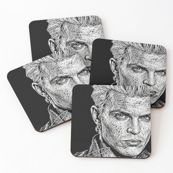 Item preview, Billy Idol Scribel Art designed and sold by Zamziri.