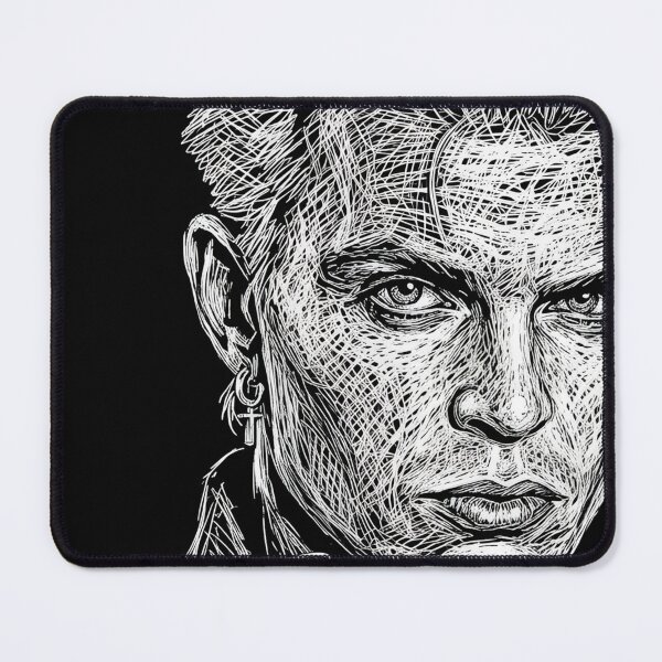 Artikelvorschau, Billy Idol Scribel Art entworfen und verkauft von Zamziri.
