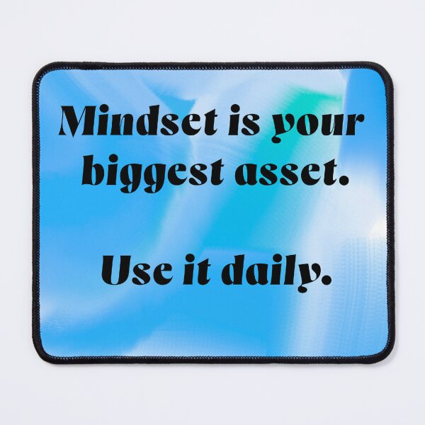 Item preview, Mindset is your biggest asset. Use it daily. designed and sold by diamondqueenmindset.