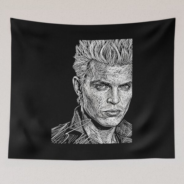Item preview, Billy Idol Scribel Art designed and sold by Zamziri.