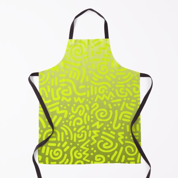 Item preview, Abstract Memphis Scribble – Retro 90s Line Art | Chartreuse designed and sold by Frohyou.