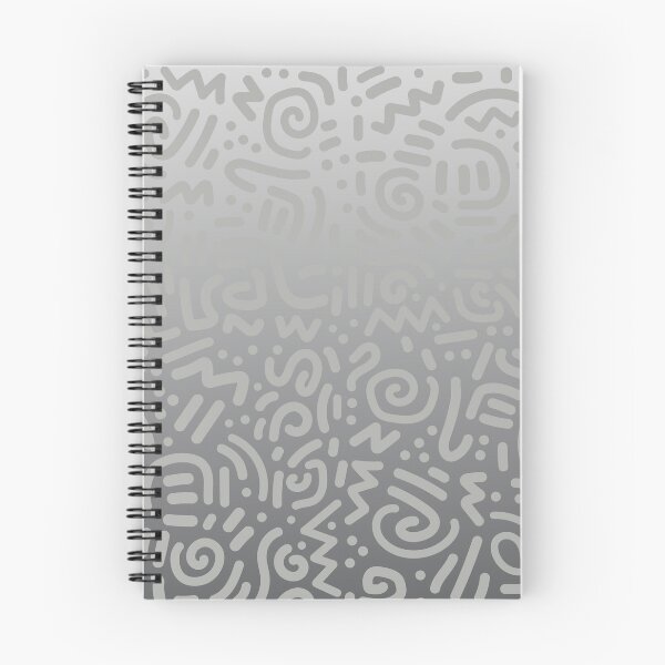 Item preview, Abstract Memphis Scribble – Retro 90s Line Art | Gray designed and sold by Frohyou.