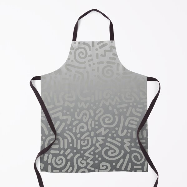 Item preview, Abstract Memphis Scribble – Retro 90s Line Art | Gray designed and sold by Frohyou.