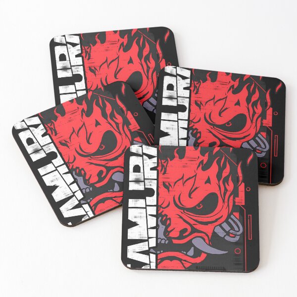 Item preview, samurai rock band designed and sold by BrainCashPop.