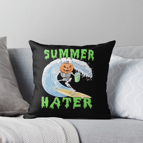 Item preview, Summer Hater Surfing Skeleton Shirt designed and sold by fimacurtuse.