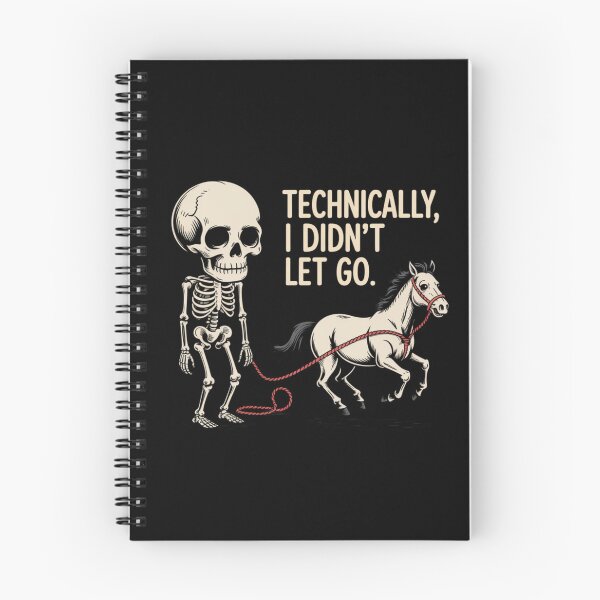 Item preview, Technically I Didn't Let Go Funny Quote Design designed and sold by ZACK ART.