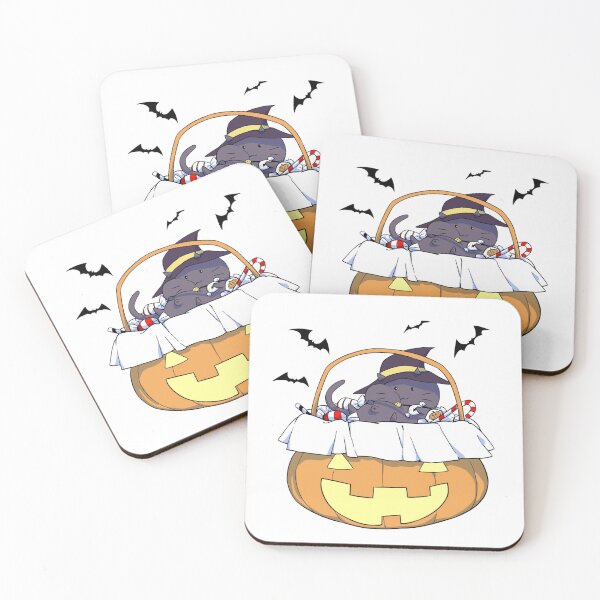 Item preview, Witch Cat’s Trick or Treat Basket designed and sold by WithMouMy.