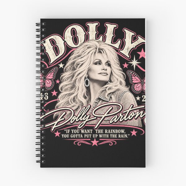 Item preview, Dolly Pink Cowgirl Country Music Dolly Forever Western Retro designed and sold by DianneShelton.