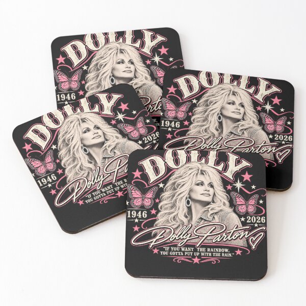 Item preview, Dolly Pink Cowgirl Country Music Dolly Forever Western Retro designed and sold by DianneShelton.