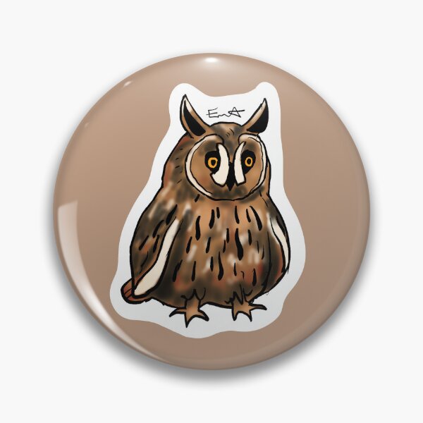 Item preview, Long Eared Owl designed and sold by emmahouldeyart.