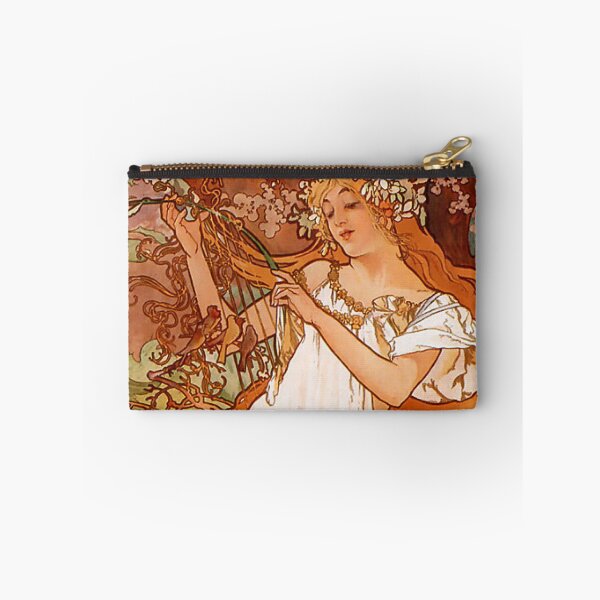 Item preview, Alfons Mucha The Seasons Spring | The Seasons 1896 | Art Nouveau Floral Poster designed and sold by Shoupay.