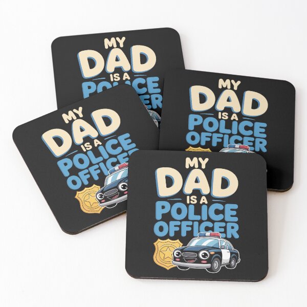 Item preview, MY DAD IS A POLICE OFFICER designed and sold by jkrphoto.