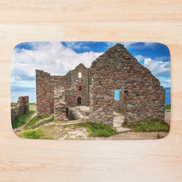 Item preview, Wheal Coates Tin mine Ruin on the Coastal Cliffs of Cornwall, England designed and sold by Paul Thompson Photography.