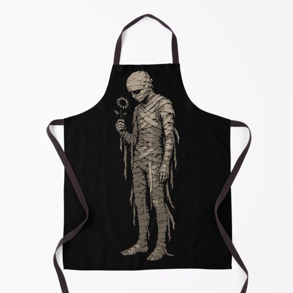 Item preview, Mummy Holding a Flower Minimalist Gothic Halloween designed and sold by Sunday.Supply.