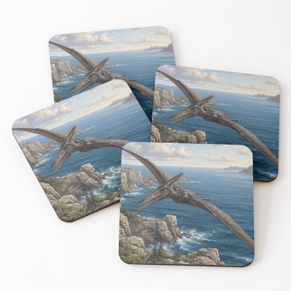 Item preview, Realistic Pteranodon Paleoart, Cretaceous Dinosaur Illustration I designed and sold by Yaremchuk.