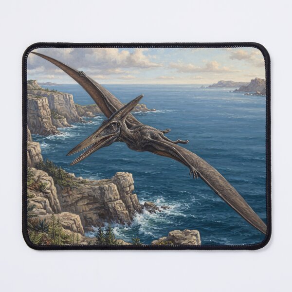 Item preview, Realistic Pteranodon Paleoart, Cretaceous Dinosaur Illustration I designed and sold by Yaremchuk.