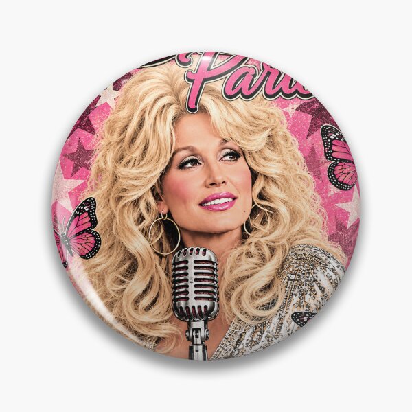 Item preview, Dolly Pink Cowgirl Country Retro Music Dolly Forever Western designed and sold by DianneShelton.