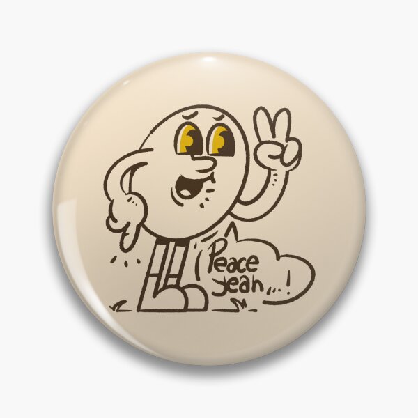 Artikelvorschau, Retro Peace Ja, aber F*ck You Charakterillustration entworfen und verkauft von adipra.