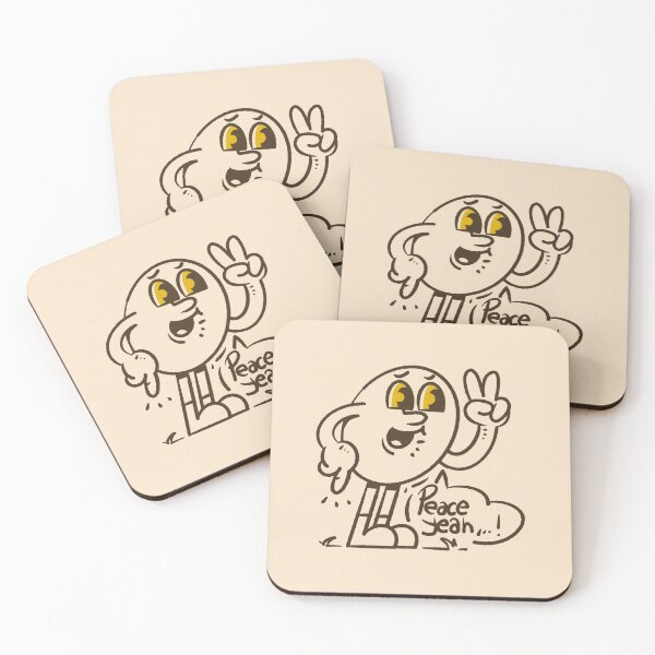 Item preview, Retro Peace Yeah, but F*ck You character illustration designed and sold by adipra.