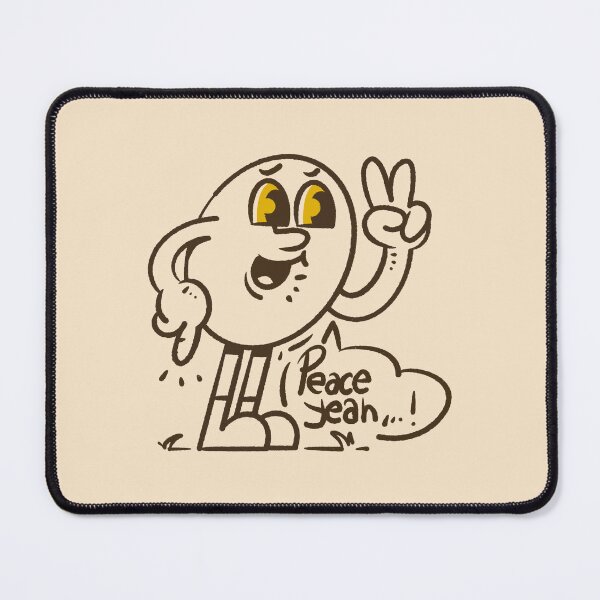 Item preview, Retro Peace Yeah, but F*ck You character illustration designed and sold by adipra.