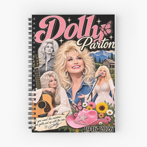 Item preview, Dolly Pink Cowgirl Country Music Dolly Forever Retro designed and sold by DianneShelton.