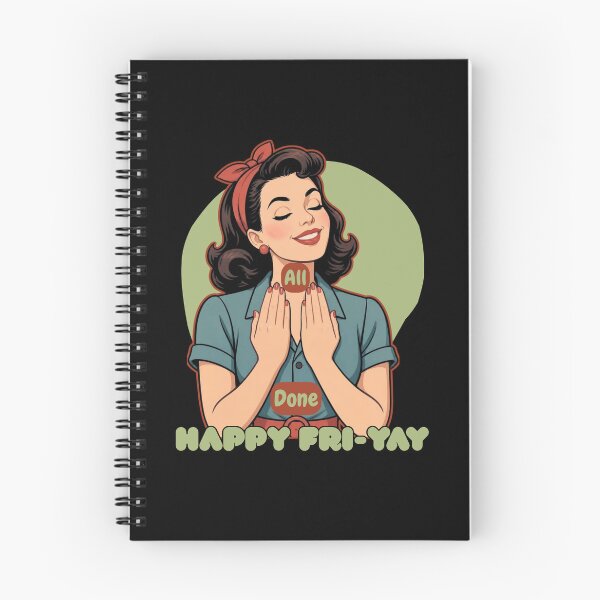 Item preview, All Done Happy Friyay designed and sold by tellia-kallisto.