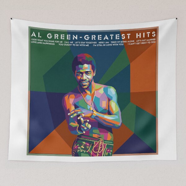 Item preview, Al Green Greatest Hits Pop Art designed and sold by SiksisArt.