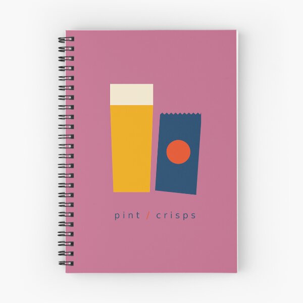Item preview, Pint & Crisps – Minimalist British Pub Art designed and sold by StillandStory.