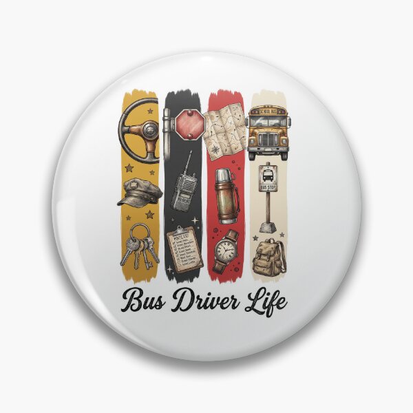 Item preview, Bus Driver designed and sold by Roy & Tiffany.