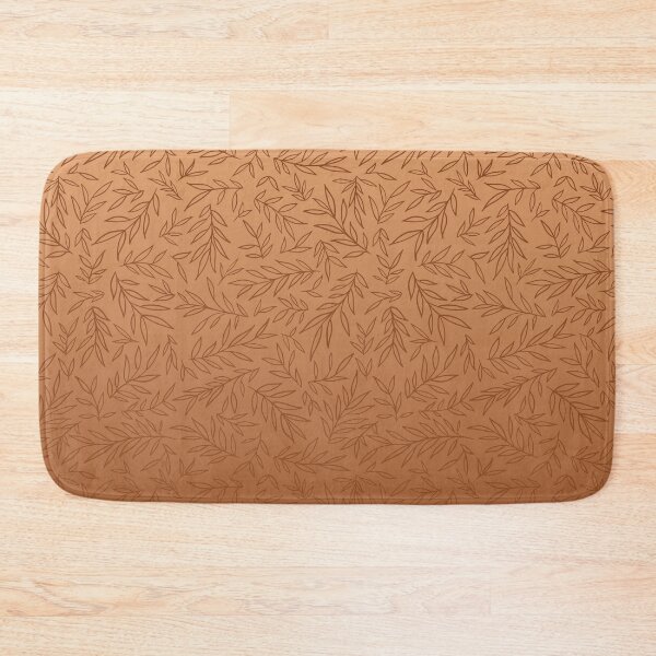 Item preview, Willow Branch Drift – Delicate Botanical Leaf Ombre Pattern | Orange designed and sold by Frohyou.