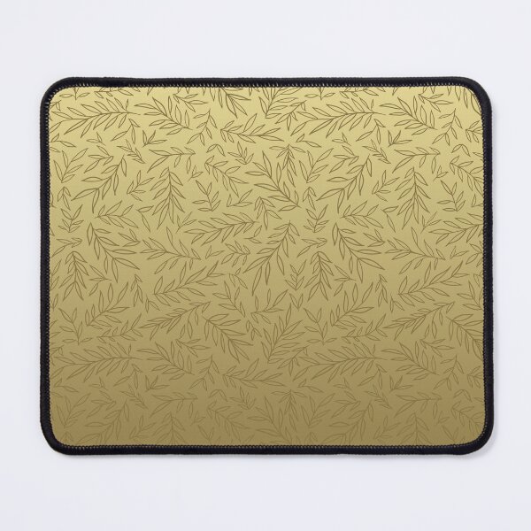 Item preview, Willow Branch Drift – Delicate Botanical Leaf Ombre Pattern | Yellow designed and sold by Frohyou.