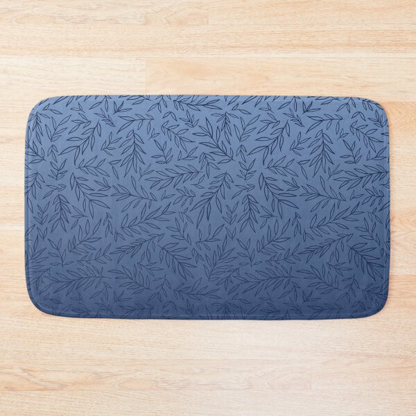 Item preview, Willow Branch Drift – Delicate Botanical Leaf Ombre Pattern | Blue designed and sold by Frohyou.