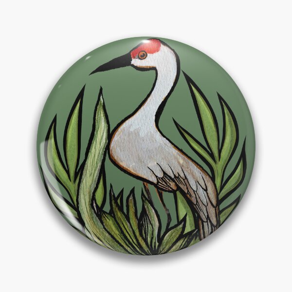 Item preview, Sandhill Crane designed and sold by lacychenault.