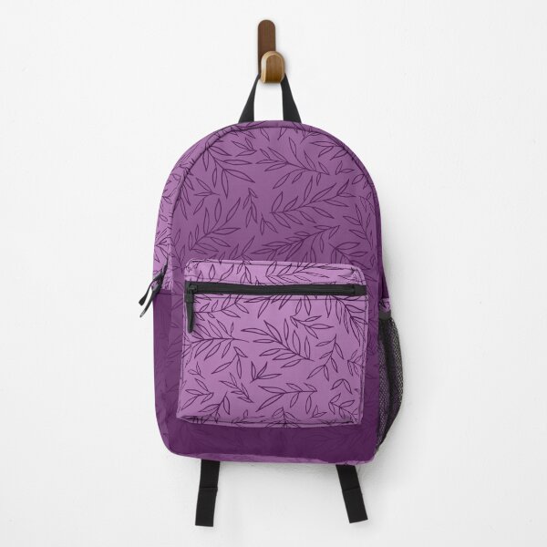 Item preview, Willow Branch Drift – Delicate Botanical Leaf Ombre Pattern | Purple designed and sold by Frohyou.