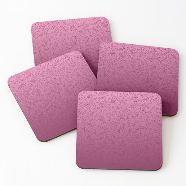 Item preview, Willow Branch Drift – Delicate Botanical Leaf Ombre Pattern | Pink designed and sold by Frohyou.