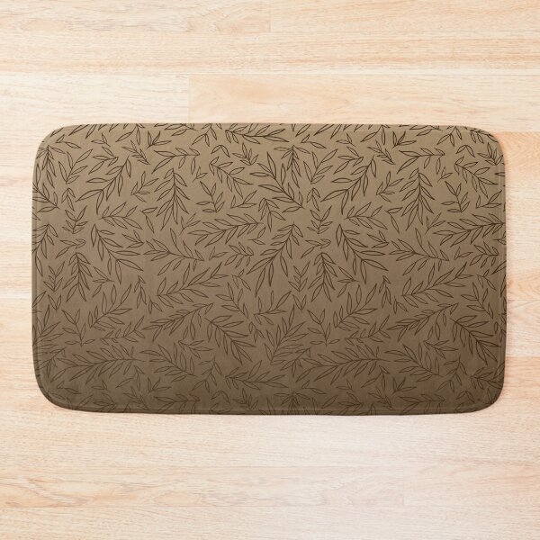 Item preview, Willow Branch Drift – Delicate Botanical Leaf Ombre Pattern | Brown designed and sold by Frohyou.