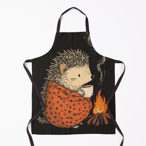 Item preview, Hedgehog Campfire designed and sold by prettykaler.
