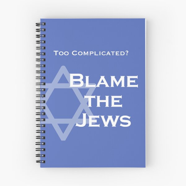 Item preview, Too Complicated? — Blame The Jews designed and sold by CD-Press.