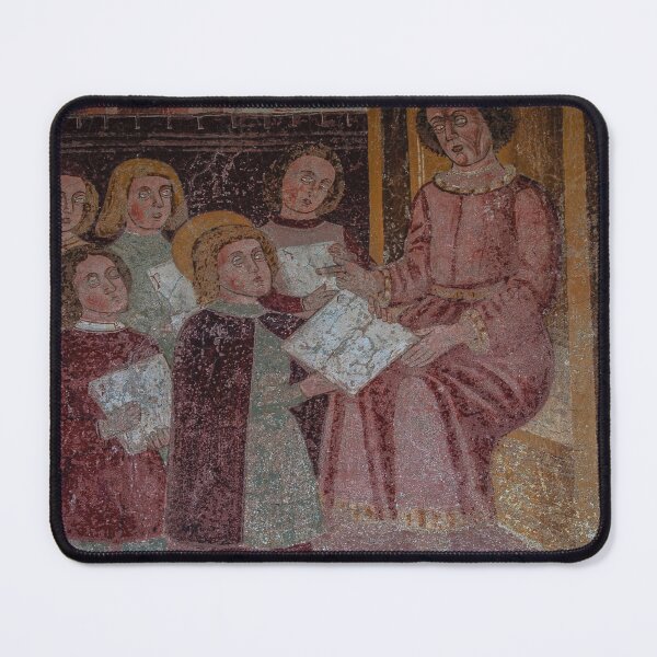 Item preview, Schoolboy Saint in Late Medieval Italian fresco designed and sold by TerryKerrImages.