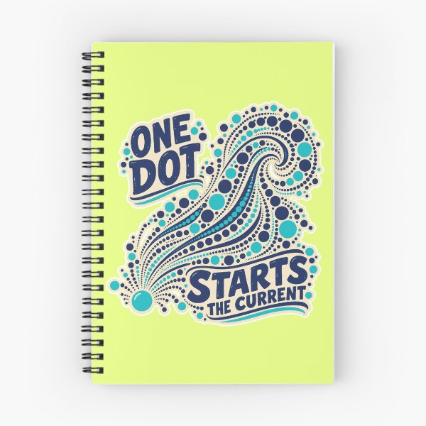 Item preview, International Dot Day Creative Current – One Dot Starts the Current designed and sold by Jaani-T.
