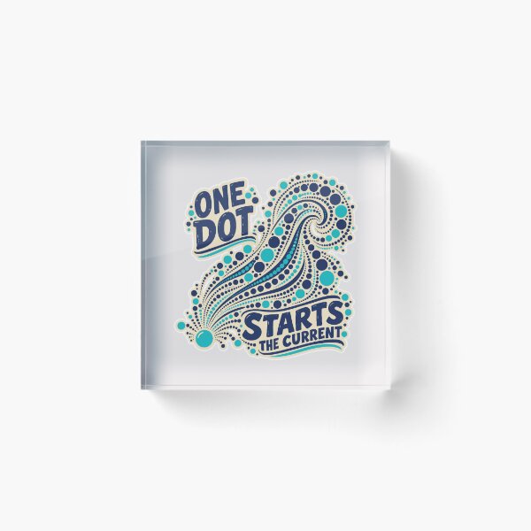 Item preview, International Dot Day Creative Current – One Dot Starts the Current designed and sold by Jaani-T.