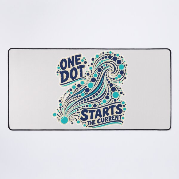 Item preview, International Dot Day Creative Current – One Dot Starts the Current designed and sold by Jaani-T.