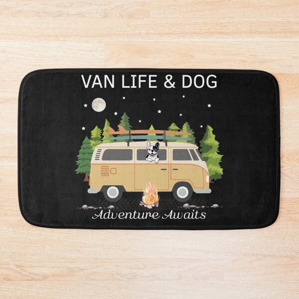 Item preview, Van Life and Dog Adventure Awaits Camper Van Surf designed and sold by EfectoCreativo.