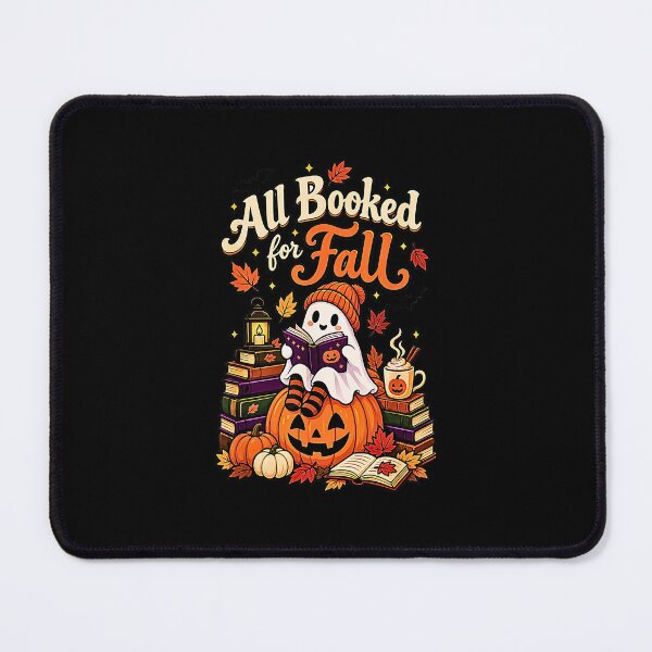 Item preview, All Booked For Fall Cute Ghosts Book Lover Autumn Halloween designed and sold by Rahamkshop.