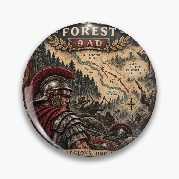 Item preview, Battle of Teutoburg Forest 9 AD – Roman Legion Vintage History designed and sold by LmonioressXxx.
