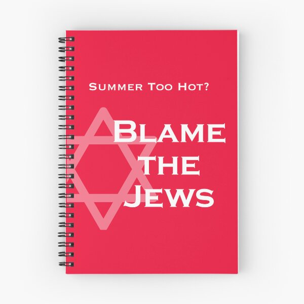 Item preview, Summer Too Hot? — Blame The Jews designed and sold by CD-Press.