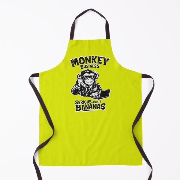 Item preview, Monkey Business Corporate Humor Monkey in Suit Design designed and sold by Cabrasco.