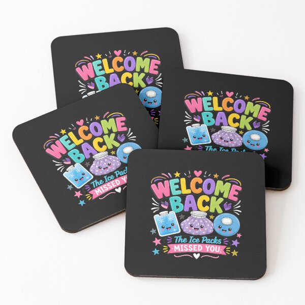 Item preview, Welcome Back The Ice Packs Missed You Cute Kawaii designed and sold by PaletteArc.